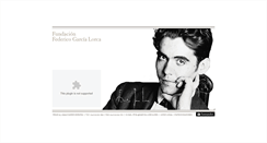 Desktop Screenshot of garcia-lorca.org